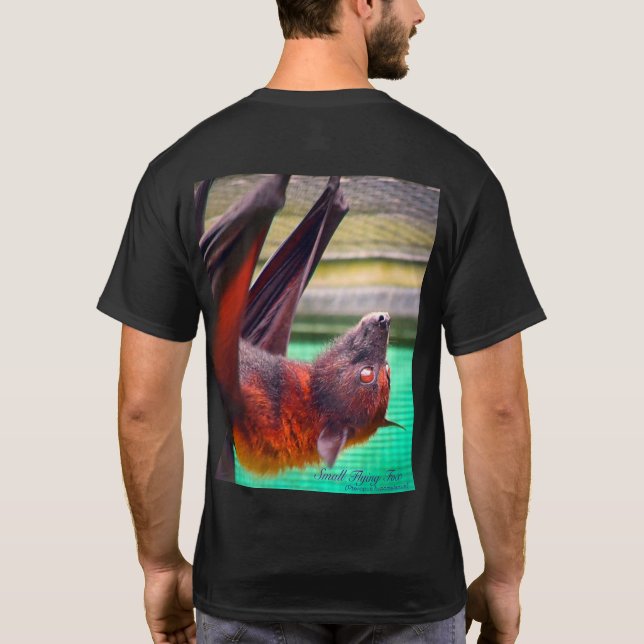 T-shirt Petit renard volant (Dos)