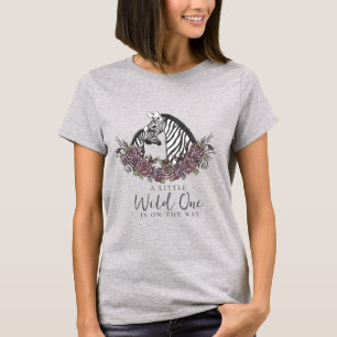 T-shirt Petit Sauvageon Fantasque Zèbre Safari Grossesse