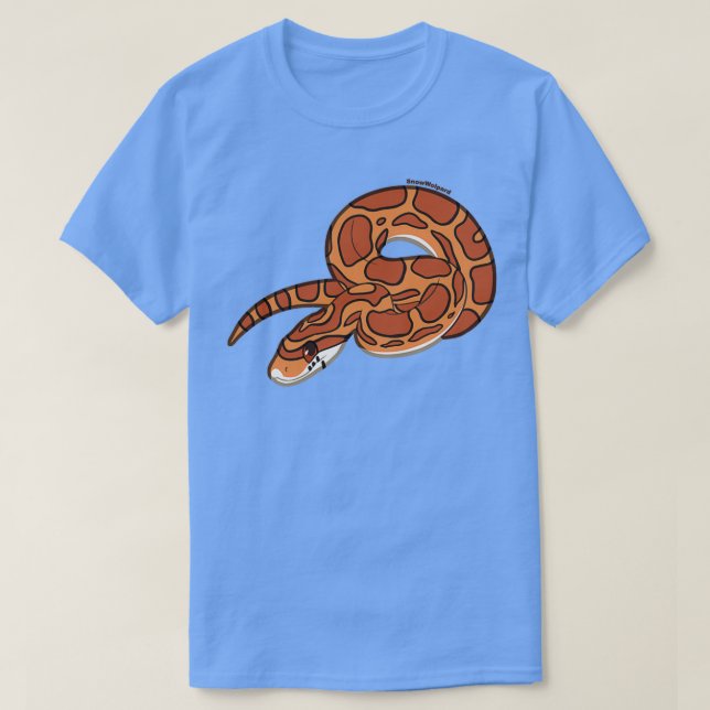 T-shirt Petit serpent de maïs (Design devant)