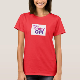 T-shirt Petit Shiny Om Burn Out chemise