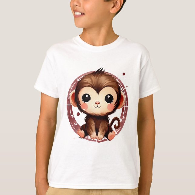 T-shirt Petit singe (Devant)