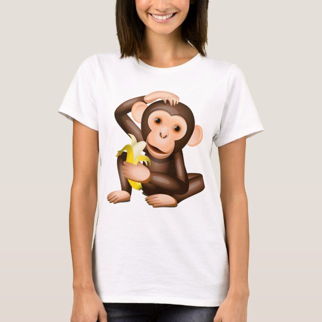 T-shirt Petit singe (Devant)