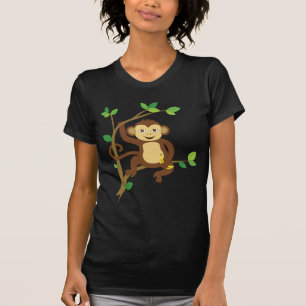T-shirt Petit singe mignon
