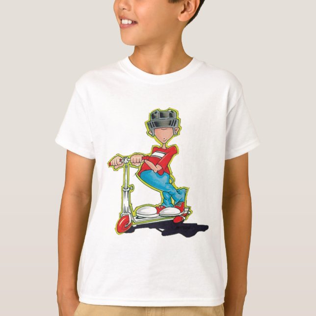 T-shirt petit skooter (Devant)