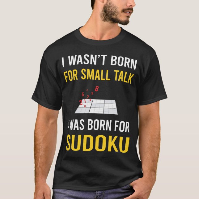 T-shirt Petit Sudoku de Conversation (Devant)