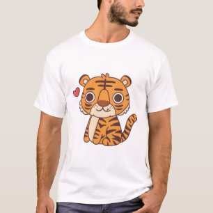 T-shirt Petit Tigre mignon