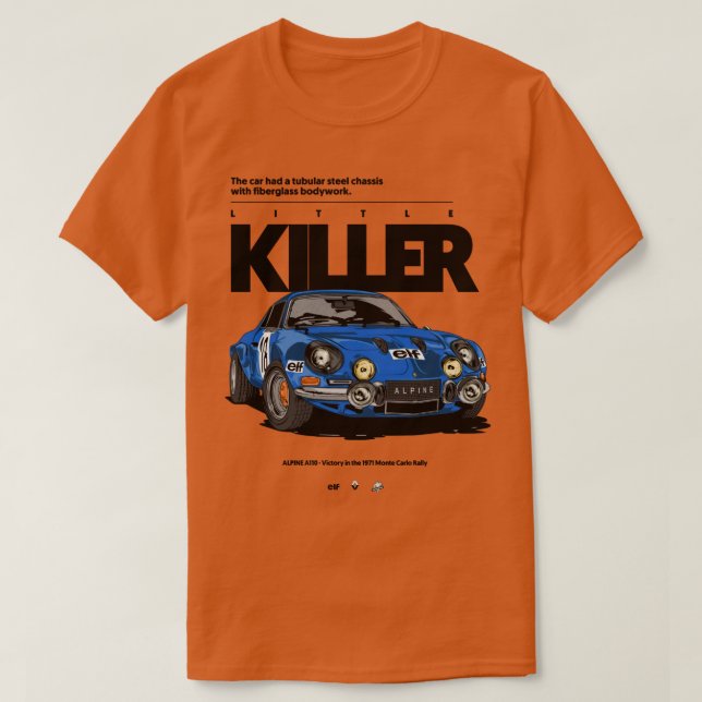 T-shirt Petit tueur Alpine A110 (Design devant)