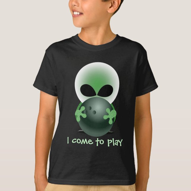 T-shirt Petit type vert de roulement (Devant)