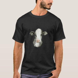 T-shirt Petit veau mignon moelleux veau ferme vache