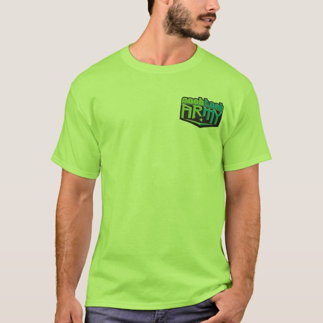 T-shirt Petit vert de logo de NTA (Devant)