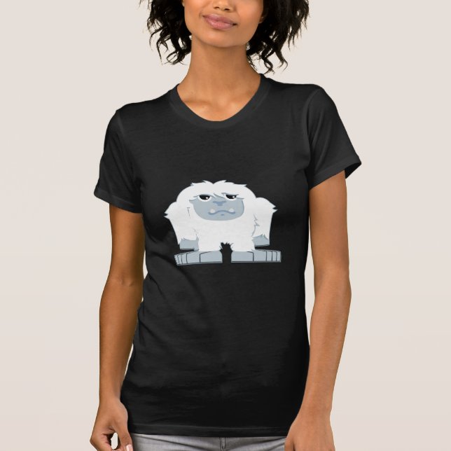 T-shirt Petit Yeti mignon (Devant)