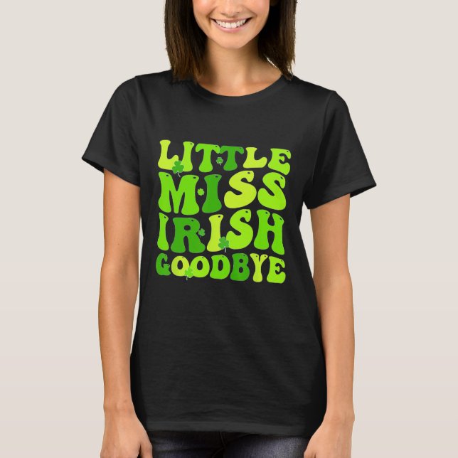 T-shirt Petite Adieu Irlandaise  (Devant)