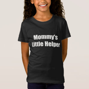 T-Shirt "Petite aide de maman" Mignonne fête des mères pou