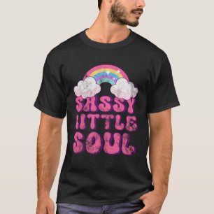 T-shirt Petite Âme Sassy  Citations Sarcastiques Mignonnes
