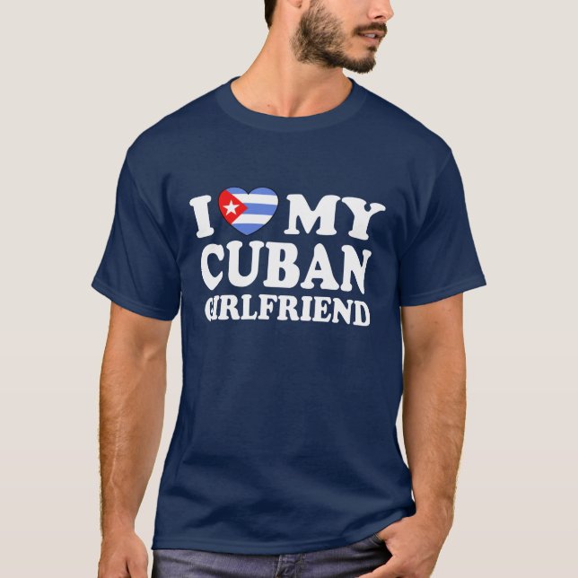 T-shirt Petite amie cubaine (Devant)