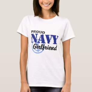 T-shirt Petite amie de la Marine