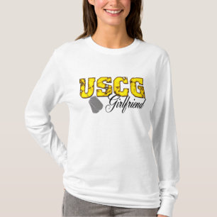 T-shirt Petite amie USCG