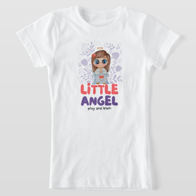 T-Shirt Petite Angel Nursery Rhymes (Poser)