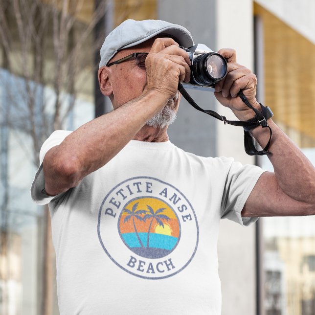 T-shirt Petite Anse Beach, Seychelles Faded Classic Style (Créateur téléchargé)