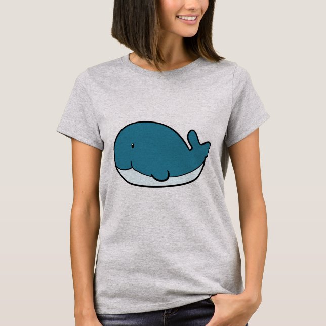 T-Shirt petite baleine (Devant)