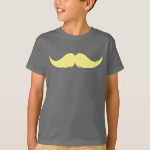 T-shirt Petite barre de poignées personnalisable Moustache