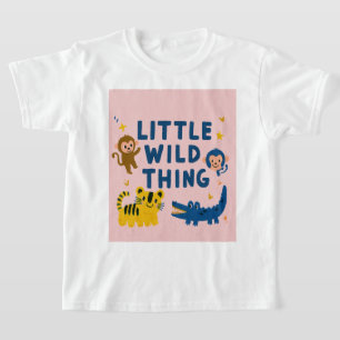 T-shirt Petite Bête Sauvage Safari Animal de la Jungle T-s