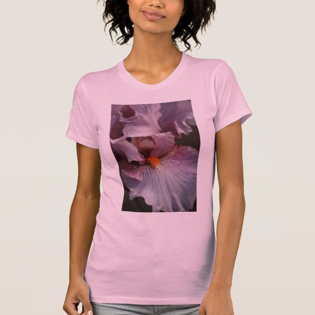 T-shirt Petite chemise rose rose d'iris (Devant)