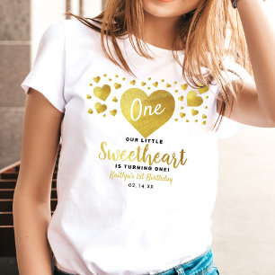 T-shirt Petite Chérie Saint-Valentin Anniversaire Tout Âge