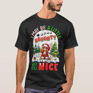 T-shirt Petite coquine mais Nice Noël Cavalier Roi Charles