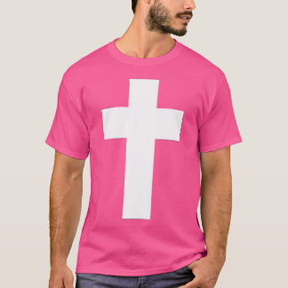T-shirt Petite Croix Chrétienté Foi Espérance Amour Jésus