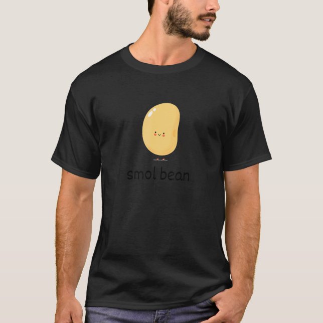 T-shirt Petite et mignonne fèves fumées 1 (Devant)