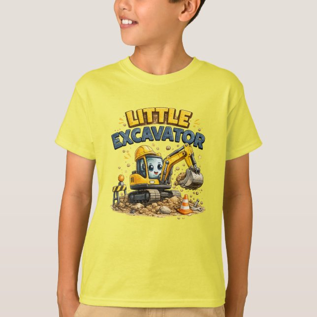 T-shirt Petite Excavatrice (Devant)