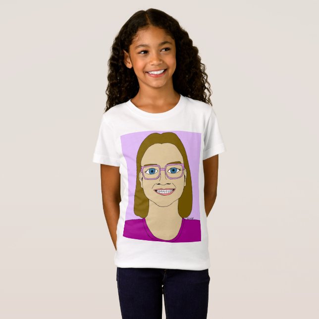 T-Shirt petite fille  (Devant entier)