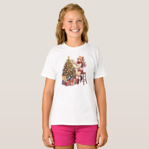 T-shirt Petite fille Anime tailler l'arbre