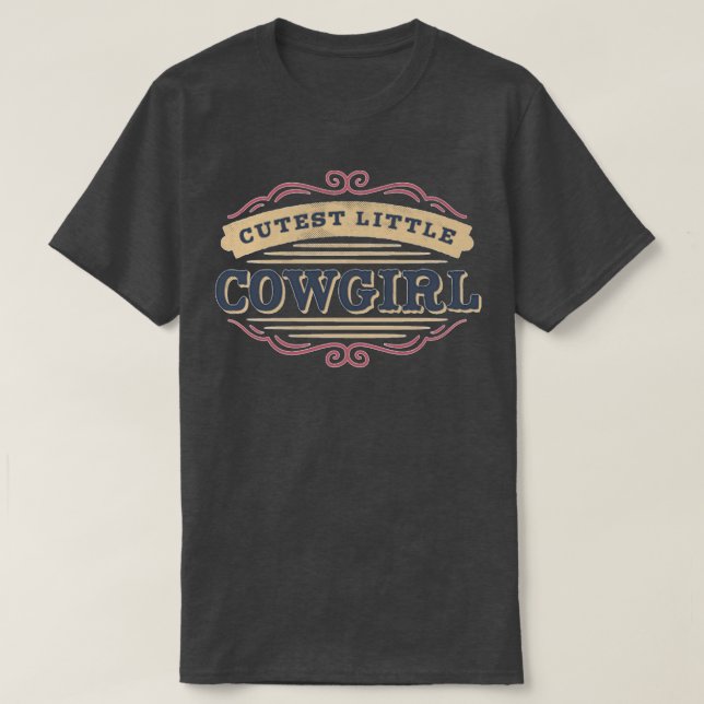 T-shirt Petite fille cousue Pays Ouest (Design devant)