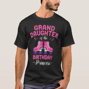 T-shirt Petite-fille de l'anniversaire Princess Roller Ska