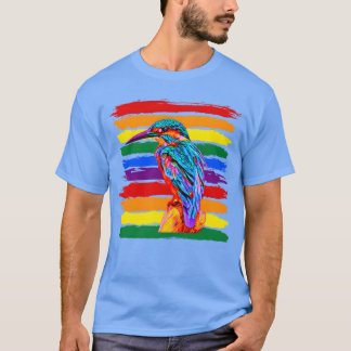 T-shirt Petite fille d'oiseaux