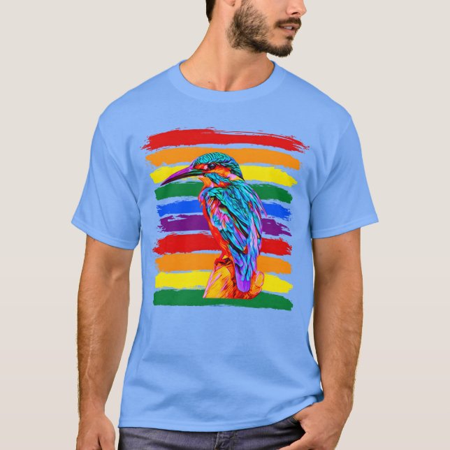 T-shirt Petite fille d'oiseaux (Devant)