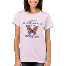 Petite-fille d'un immigrant (personnalisable)