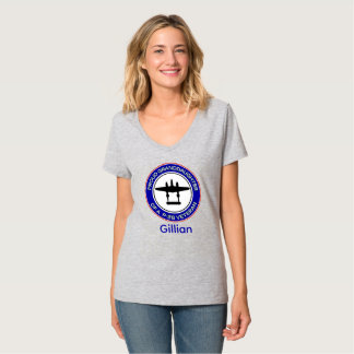 T-shirt Petite-fille fière d'une vétéran du P-38