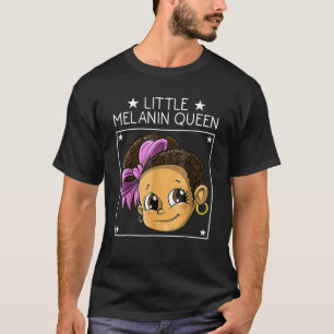 T-shirt Petite fille Melanin Histoire noire Magie