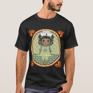 T-shirt Petite fille noire