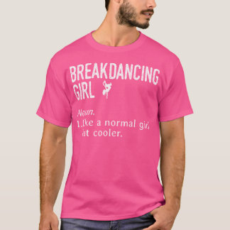 T-shirt Petite fille Noun Breaking B-Girl Breaker Hip