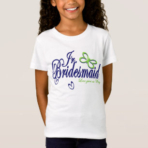 T-Shirt Petite fille papillon amour