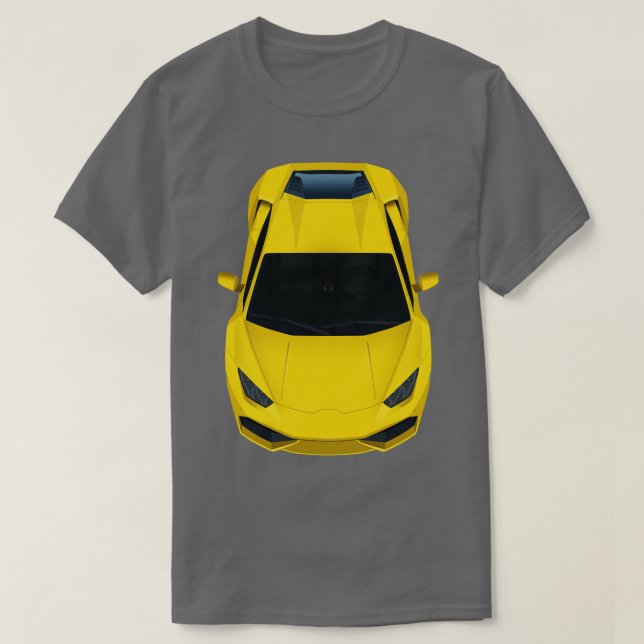 T-shirt petite fureur jaune (Design devant)