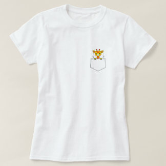 T-shirt "Petite girafe, grand coeur"
