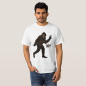 T-shirt Petite gorgée de paix de Bigfoot ? (Devant entier)