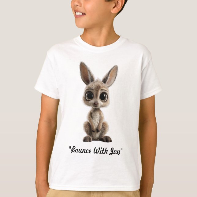 T-shirt "Petite Joie Kangourou" (Devant)