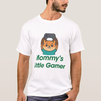 T-shirt Petite joueuse de maman - Jote conception de jeux
