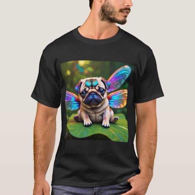 T-shirt Petite libellule puggy (Devant)